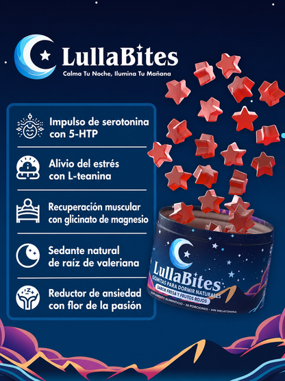 LULLA BITTES GOMITAS PARA EL SUEÑO – Descanso profundo